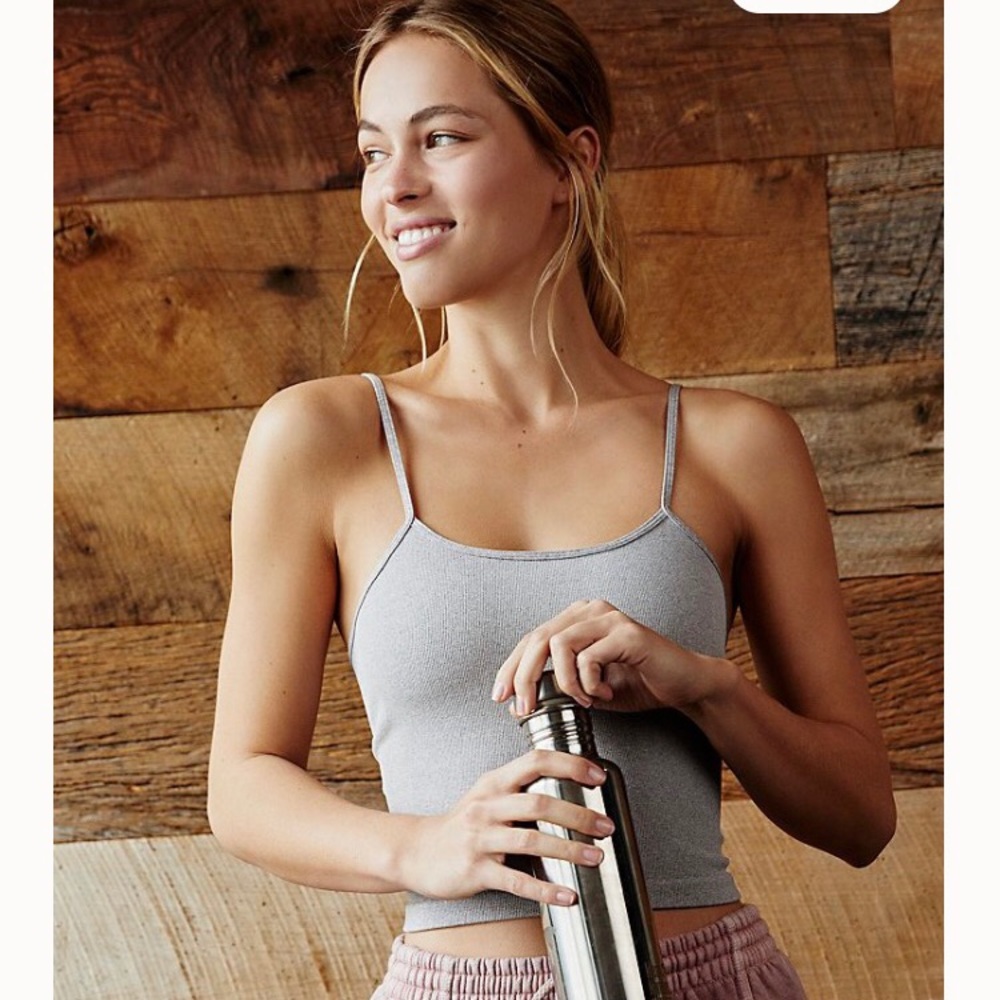 Free People Movement-Strappy Back Tighten Up Tank